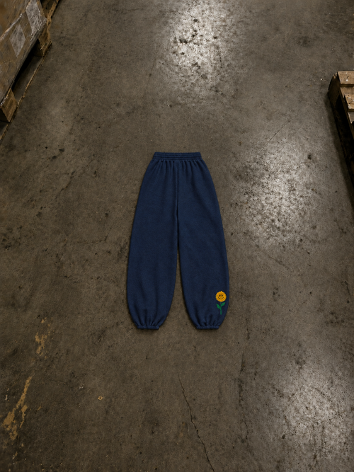 Navy Tulips Sweats