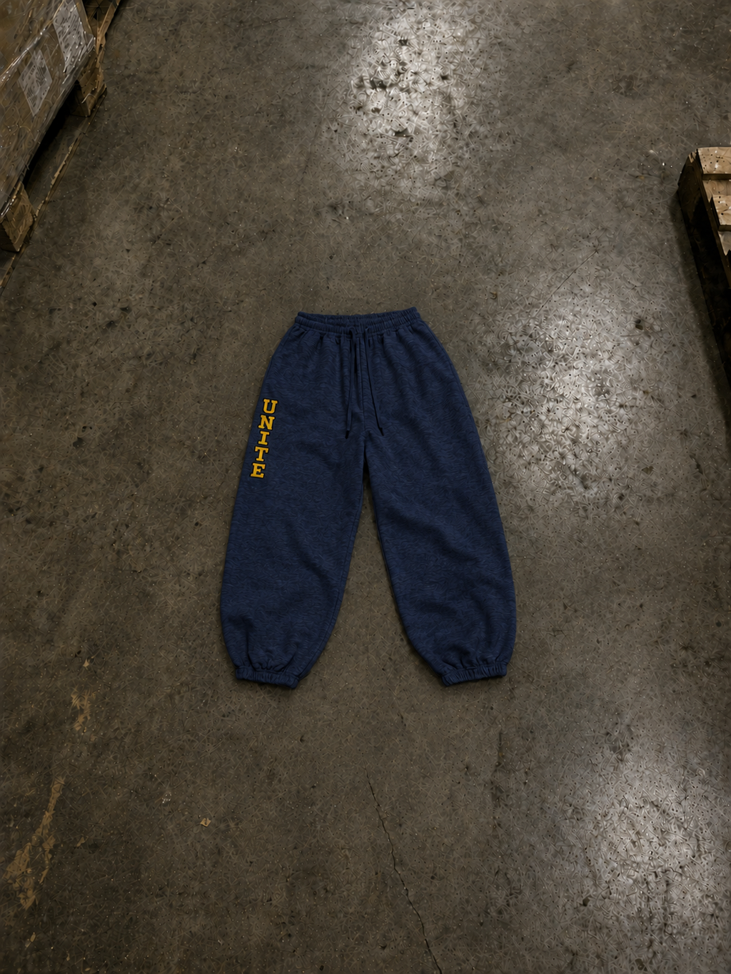 Navy Tulips Sweats