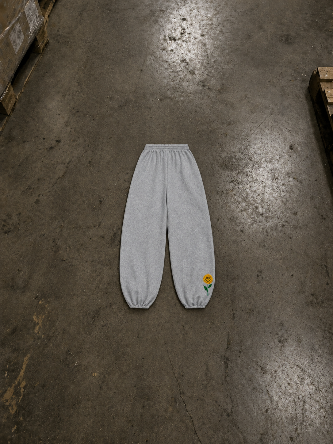 Tulips Grey Sweats